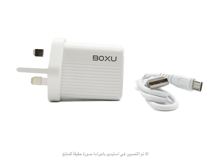 شاحن BOXU CH-035 سريع Micro USB 5V-2.4A – بانوراما للموبايل